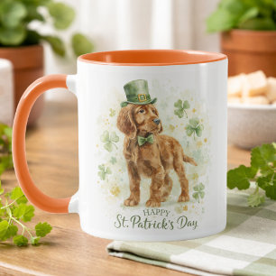Happy St. Patrick’s Day Irish Setter Mug