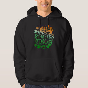 Happy St Patrick S Day Lucky Irish Shamrock C Men Hoodie