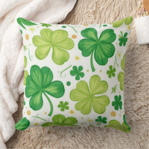 Happy St. Patrick’s Day Throw Pillow