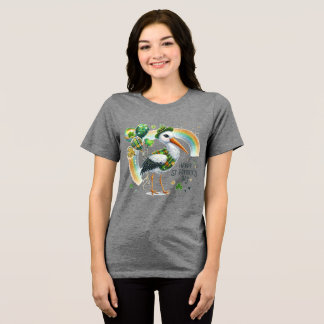 Happy St. Patrick’s Women’s Tri-Blend Shirt