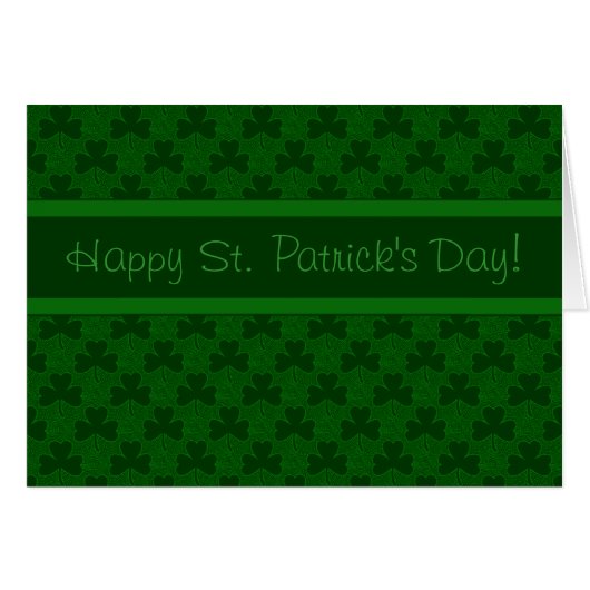 Happy St. Patrick's Day (Front Horizontal)