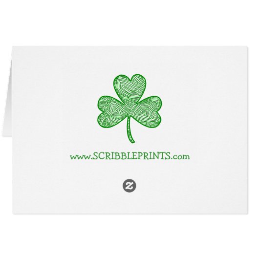 Happy St. Patrick's Day (Back Horizontal)