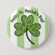 Happy St. Patrick's Day 3-Inch Button | Zazzle