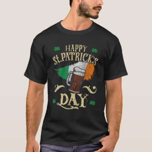 Happy St. Patrick's Day And Irish Shamrock T-Shirt