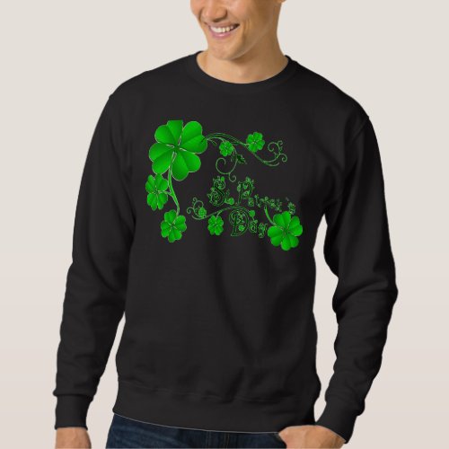 Happy St Patricks Day And Shamrock Classic 3 Sweatshirt