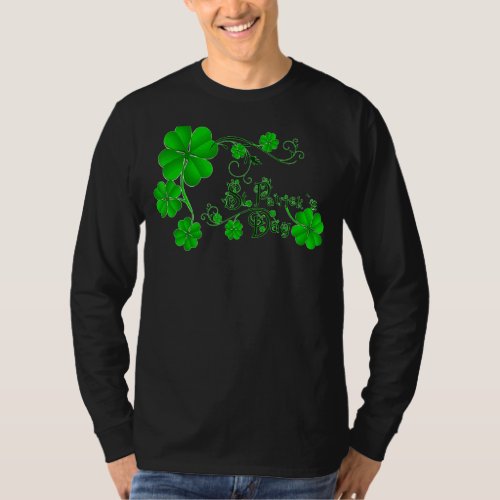 Happy St Patricks Day And Shamrock Classic 3 T_Shirt