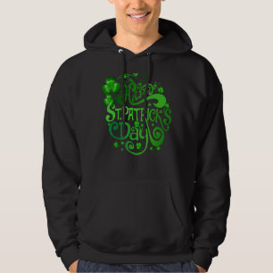 Happy St Patricks Day And Shamrock Men Women Hoodie