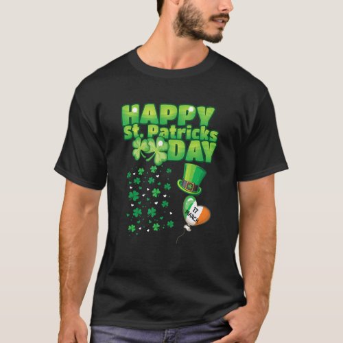Happy StPatricks Day Balloon T_Shirt