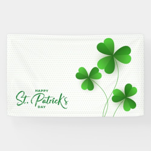 Happy St Patricks Day  Banner