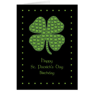 Happy Birthday St Patricks Day Cards | Zazzle