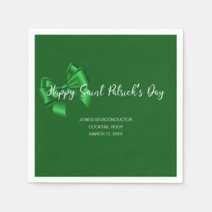 Happy St Patricks Day Business Party  Napkins