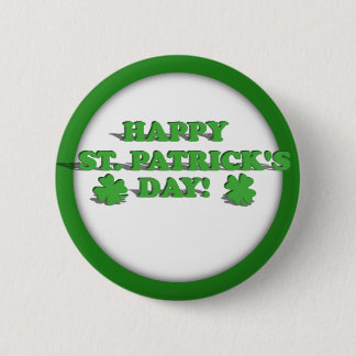HAPPY ST PATRICKS DAY BUTTON