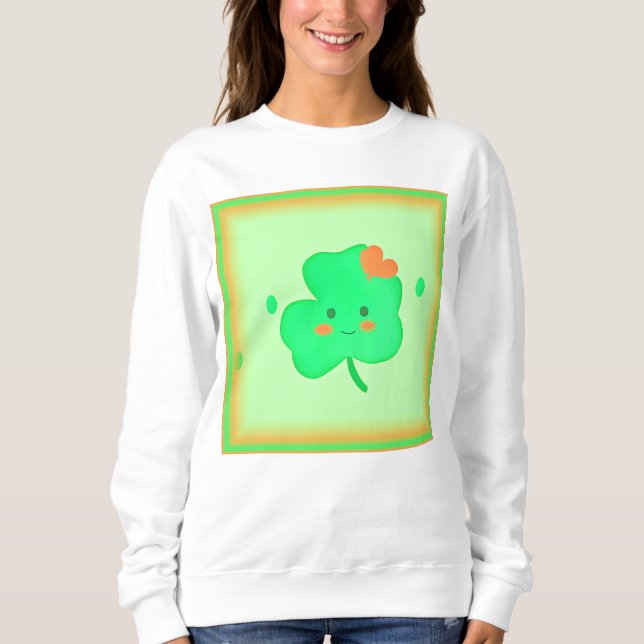 Happy St. Patrick's Day. Buy Now Sweatshirt (Front)