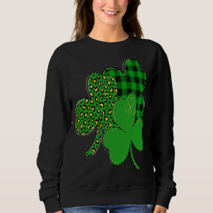 Happy St Patrick's Day  C Lucky Shamrock Irish Sweatshirt