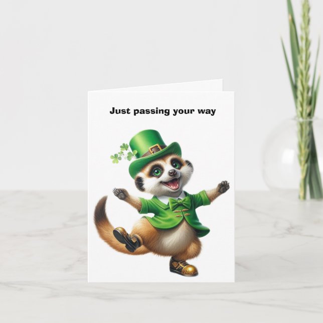 Happy St. Patrick's Day Card (Front)