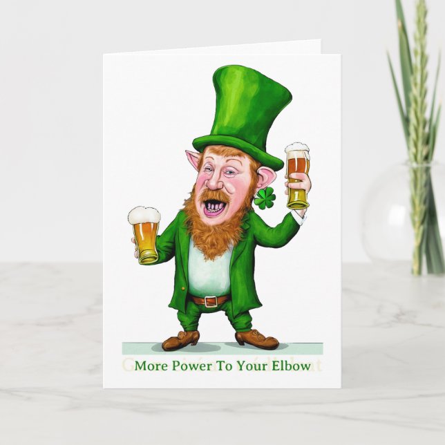 Happy St Patrick's Day Card (Front)