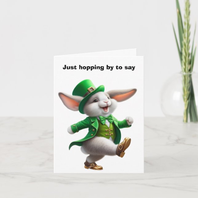 Happy St. Patrick's Day Card (Front)