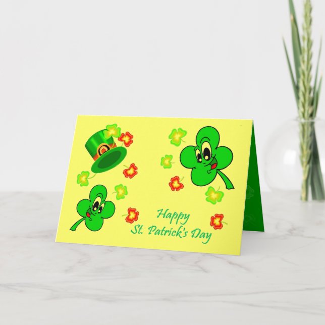 Happy St.Patrick's Day Card (Front)