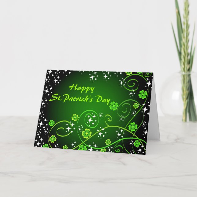 Happy St.Patrick's Day - Card (Front)