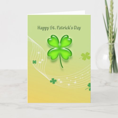 Happy St Patricks Day Card