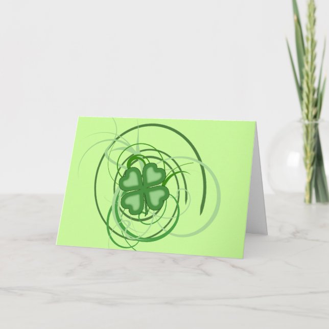 Happy St. Patrick's Day Card (Front)