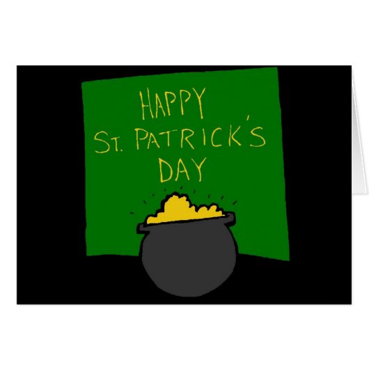Happy St. Patrick's Day Cards (Front Horizontal)
