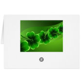 Happy St. Patrick's Day Cards (Back Horizontal)