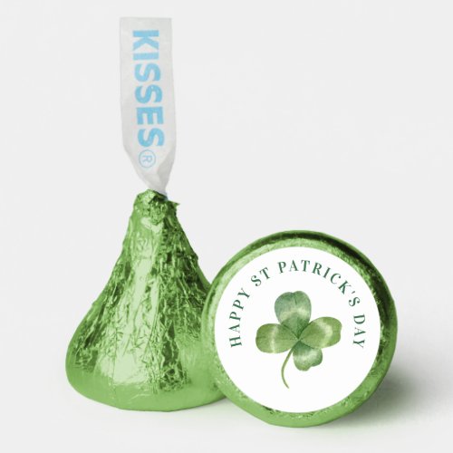 Happy St Patricks Day  Clover Hershey Kisses Hersheys Kisses