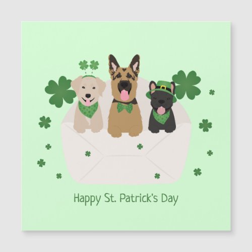 Happy St Patricks Day Dog Mail