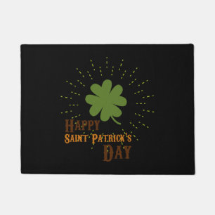 Happy St Patricks Day Doormat