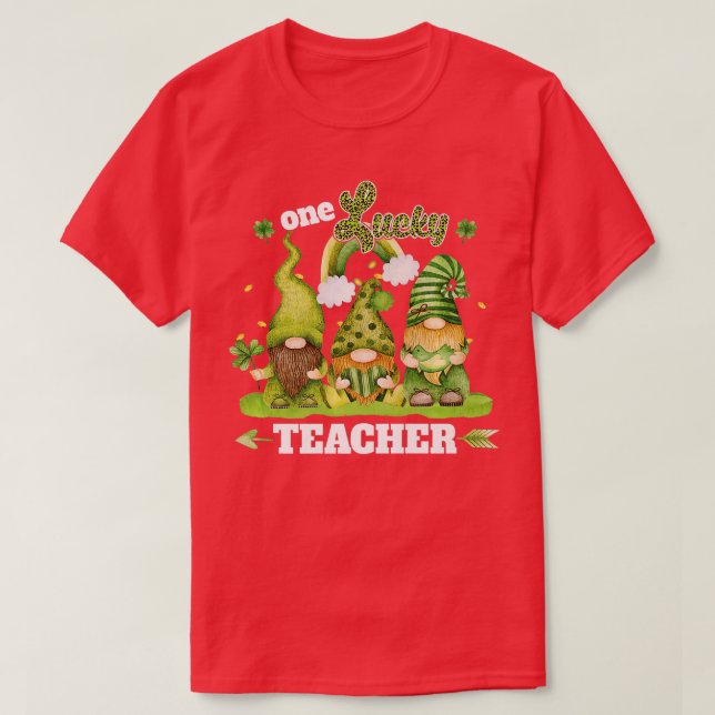 Happy St Patricks Day Family (7)  T-Shirt (Design Front)
