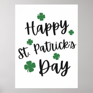 Happy St. Patrick's Day – Festive Irish Holiday Poster