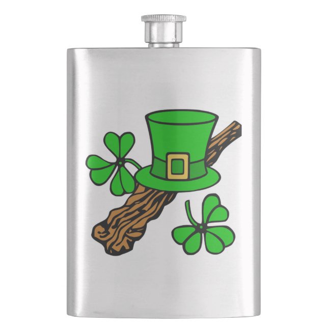 HAPPY ST.PATRICK'S DAY FLASK (Front)