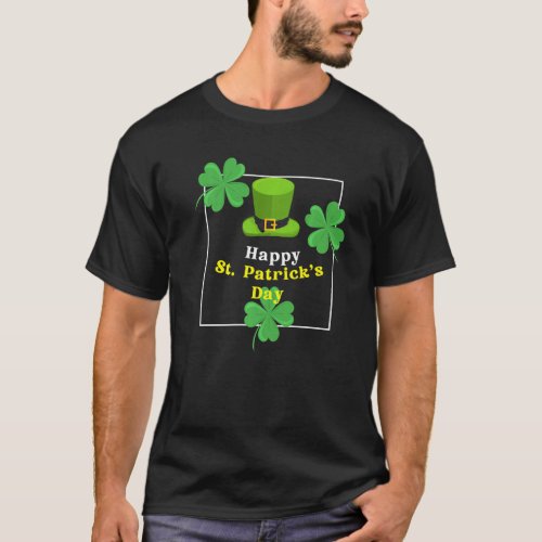 Happy St Patricks Day  Funny Let The Shenanigans B T_Shirt