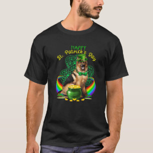 Happy St Patricks Day German Shepherd Leprechaun S T-Shirt