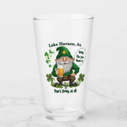 Happy St. Patrick's Day Glass