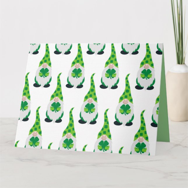 Happy St. Patrick's Day Greeting Card (Front)