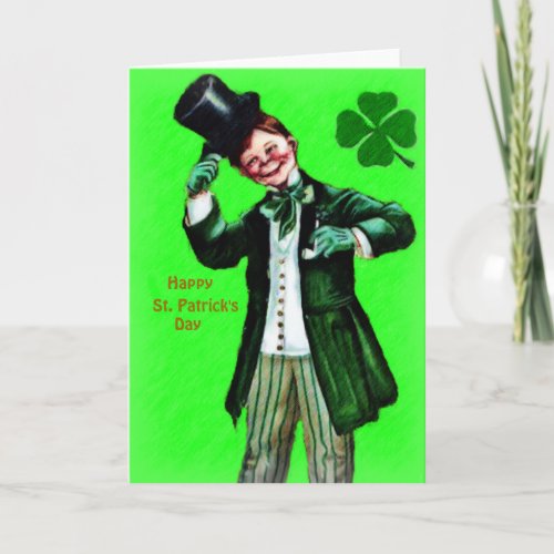Happy St Patricks Day Greeting Card