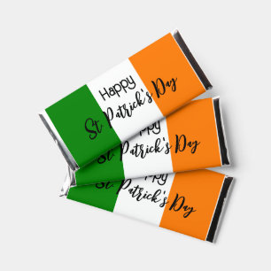 Happy St. Patrick's Day Hershey Bar Favors