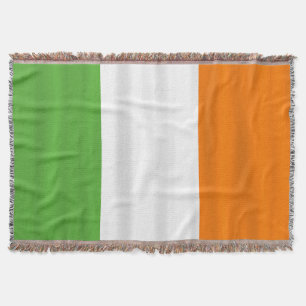 Happy St. Patrick's Day Irish Flag Colors Blanket
