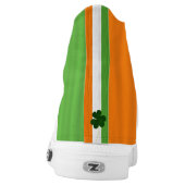 Happy St. Patrick's Day Irish Flag Shamrock Paddy High-Top Sneakers (Left Shoe Back)
