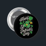 Happy St Patrick's Day Irish Heritage St Patty's  Button<br><div class="desc">Happy St Patrick's Day Irish Heritage St Patty's</div>