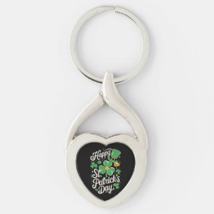 Happy St Patrick's Day Irish Heritage St Patty's  Keychain