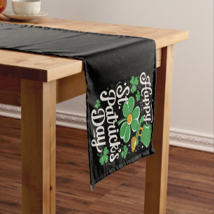 Happy St Patrick's Day Irish Heritage St Patty's Short Table Runner