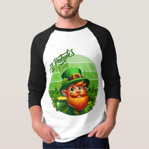 Happy St Patricks Day Irish Leprechaun T_Shirt