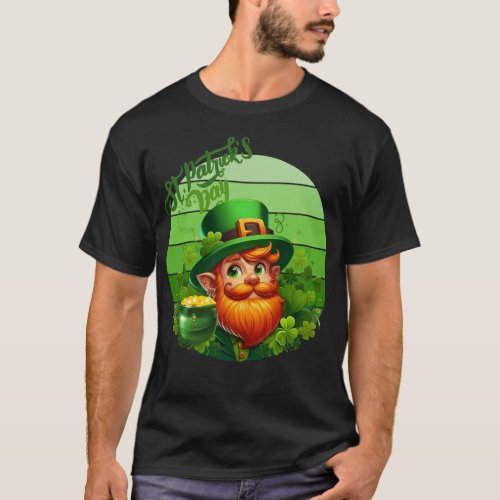 Happy St Patricks Day Irish Leprechaun T_Shirt