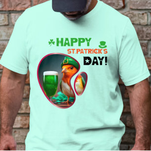 Happy St.Patrick's Day! - Irish Luck and Laughter T-Shirt