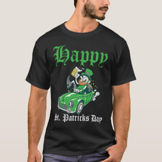 Happy St Patrick's Day Irish Shamrock C T-Shirt