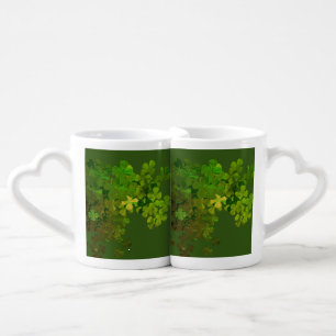 Happy St.Patrick's Day,irish shamrocks Coffee Mug Set