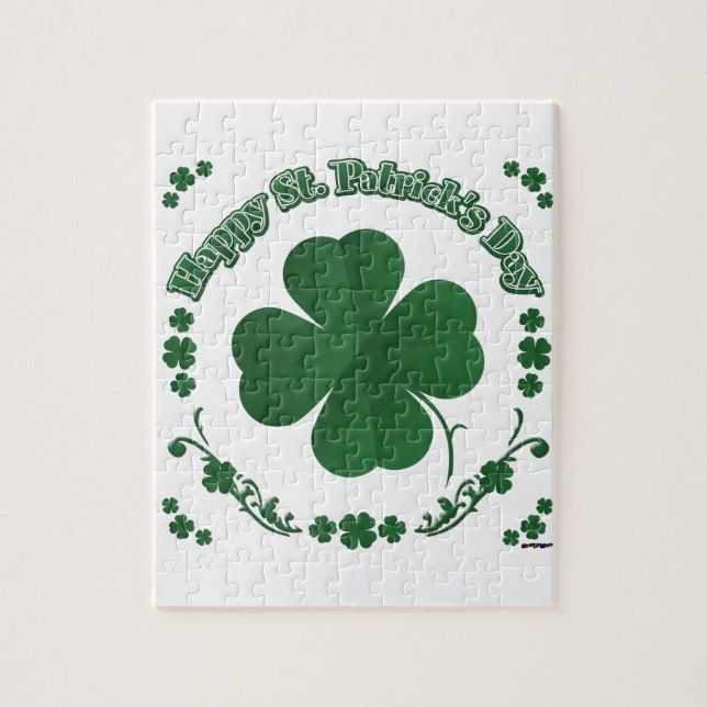 Happy St. Patrick's Day Jigsaw Puzzle (Vertical)